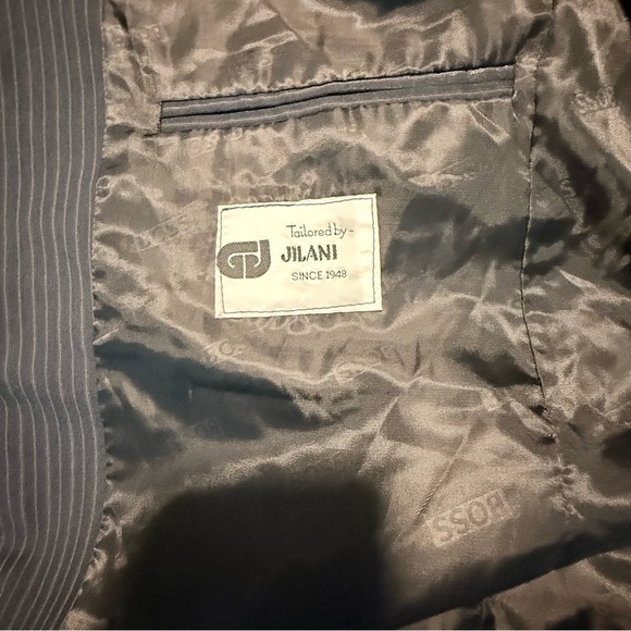 Source Unknown Navy Pinstripe Blazer - Picture 5 of 6
